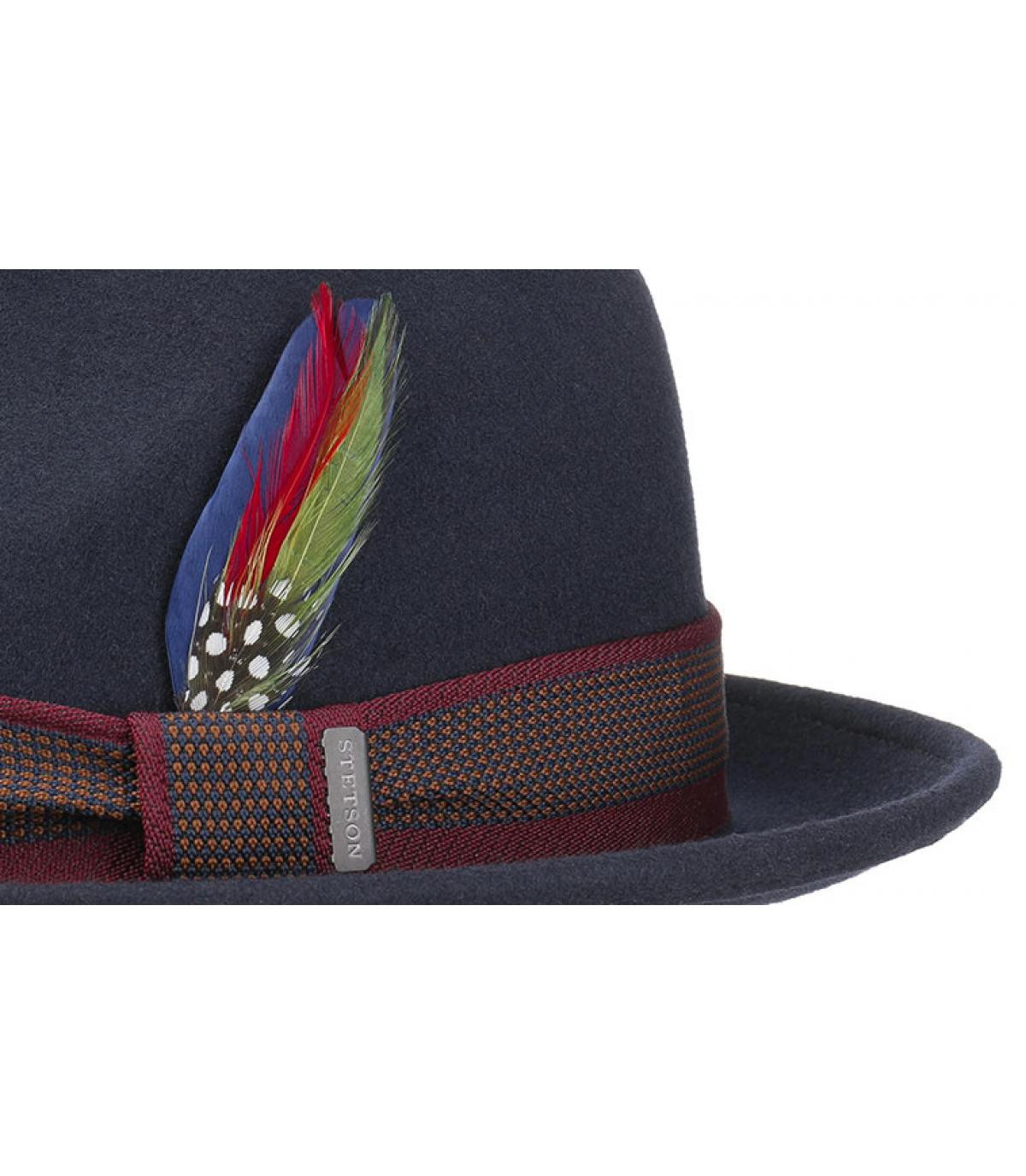 fedora azul marino Stetson fedora azul marino Stetson
